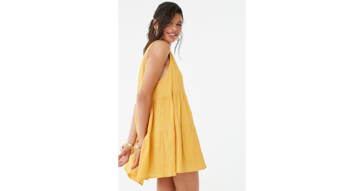 sleeveless babydoll dress