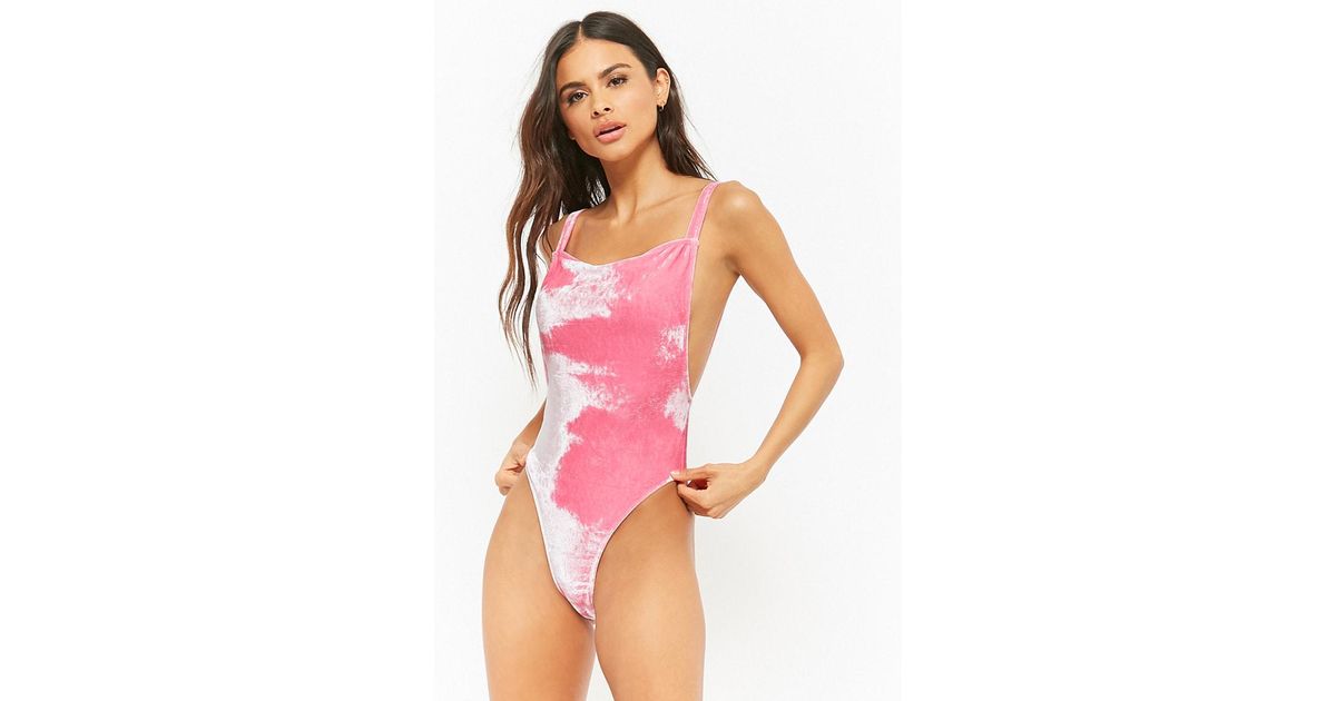 crushed velvet swimsuit