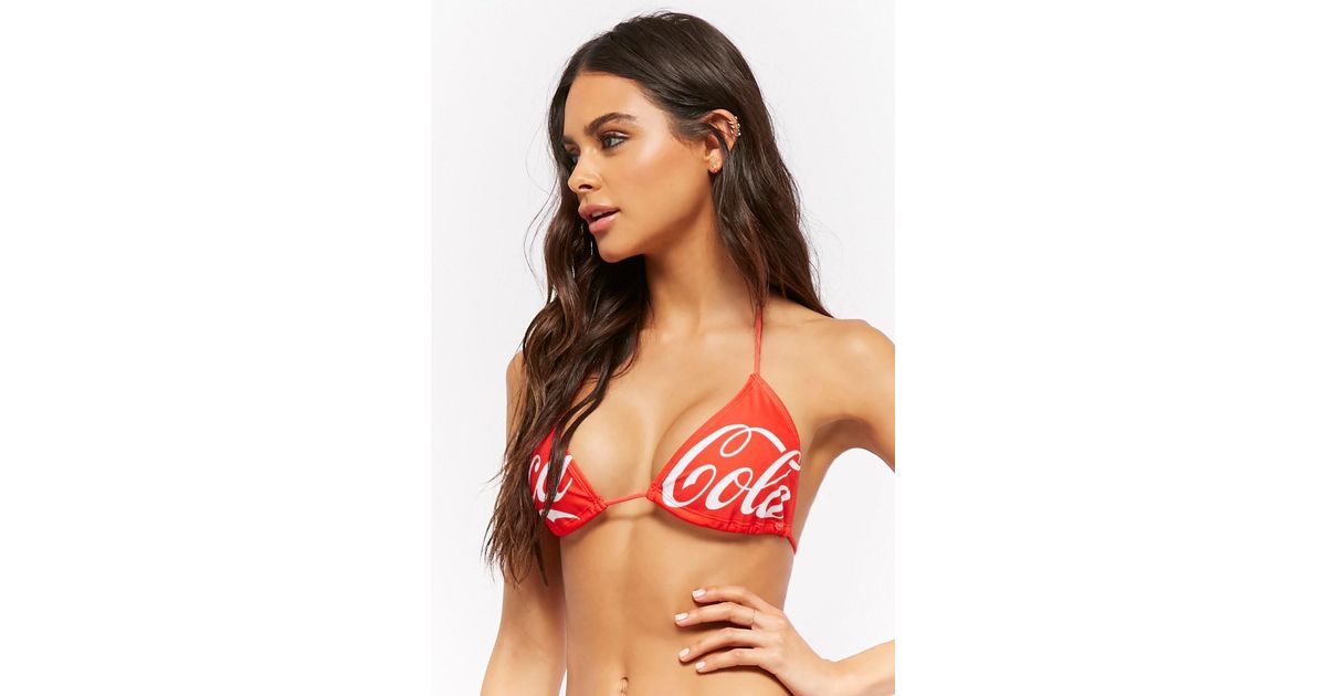 coca cola bathing suit forever 21