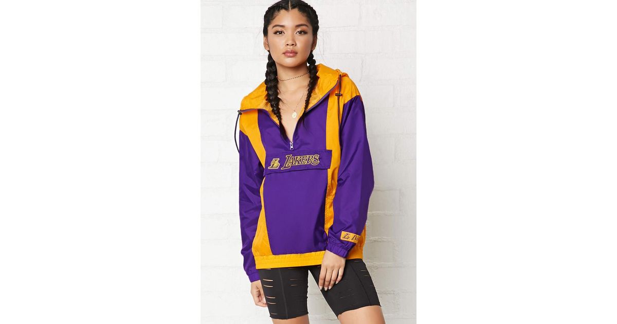 lakers jacket forever 21
