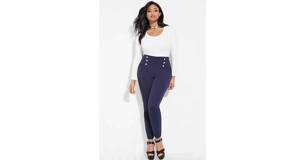 plus size sailor jeans