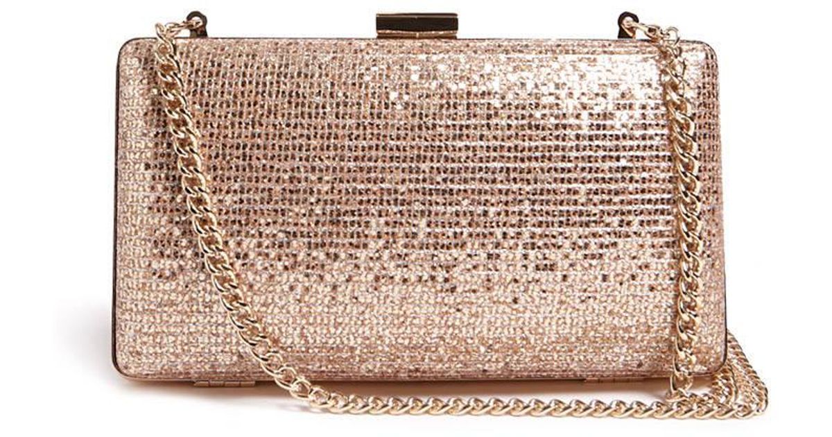 gold clutch forever 21