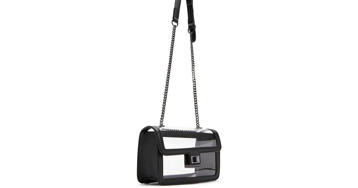 transparent cross bag