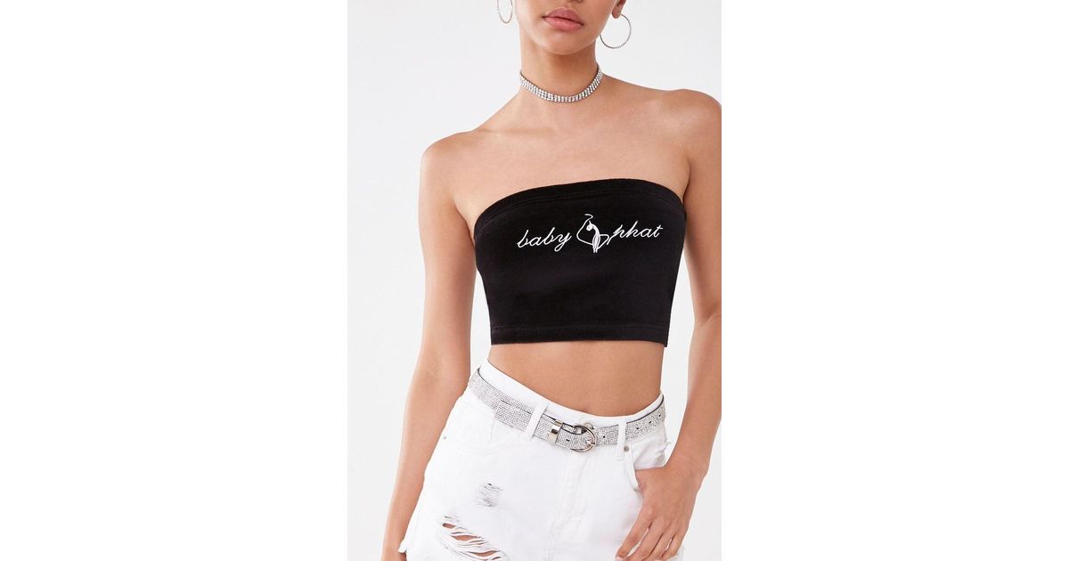 baby phat tube top forever 21