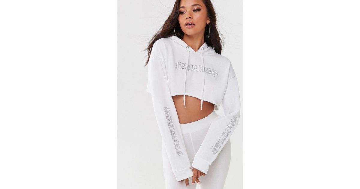 crop top hoodie forever 21