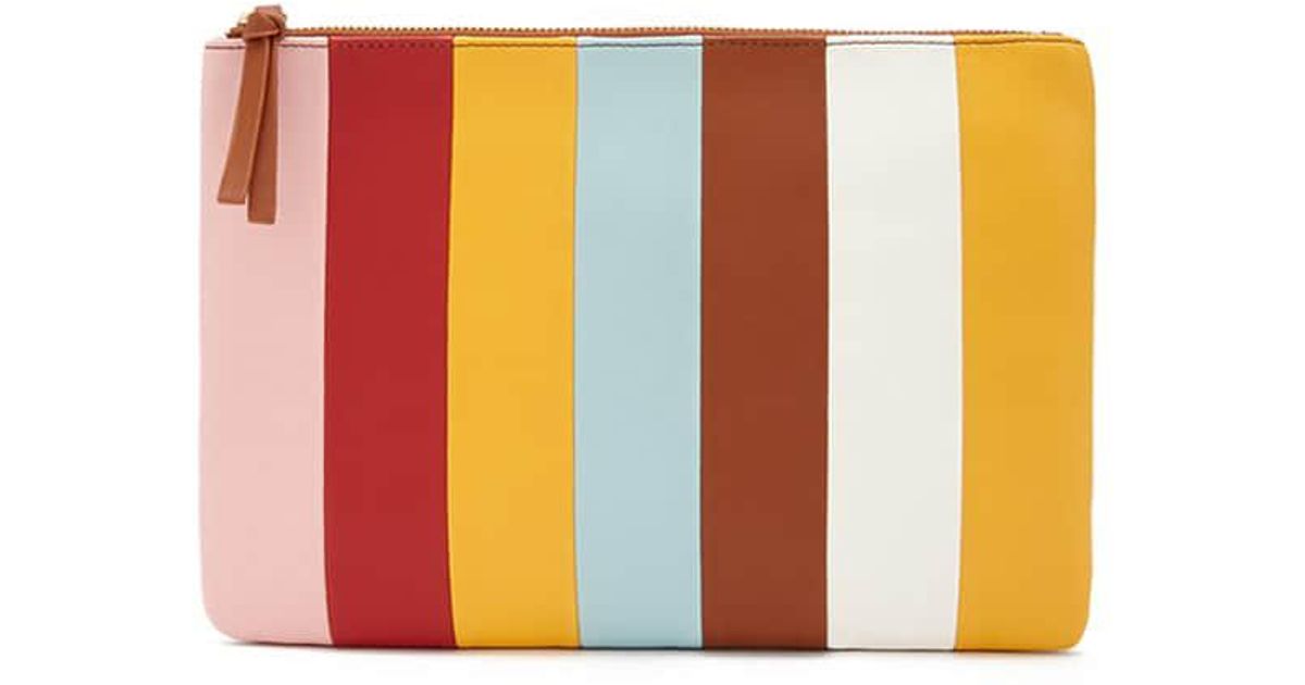 red clutch bag forever 21