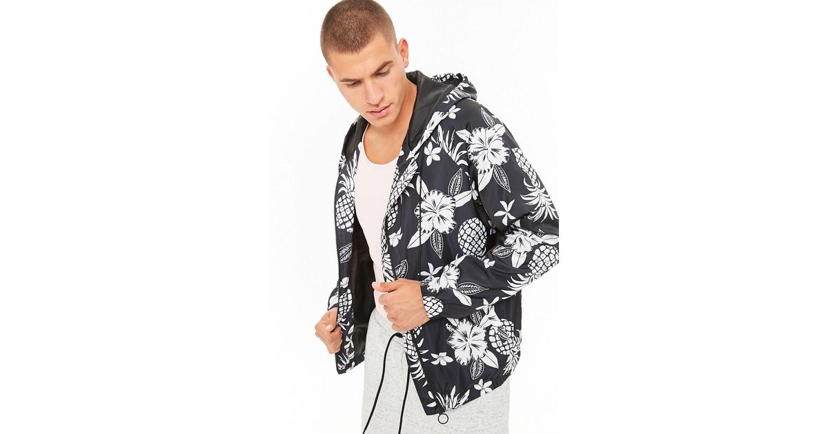 forever 21 black and white jacket