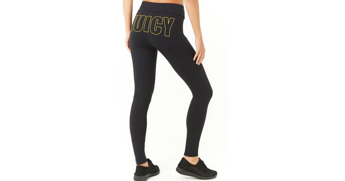 Juicy Couture Synthetic Active Leggings At in Black Lyst