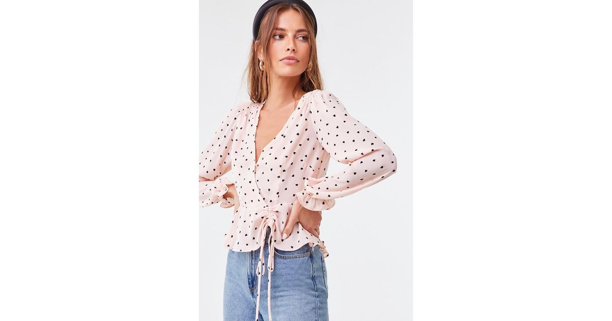 forever 21 surplice top