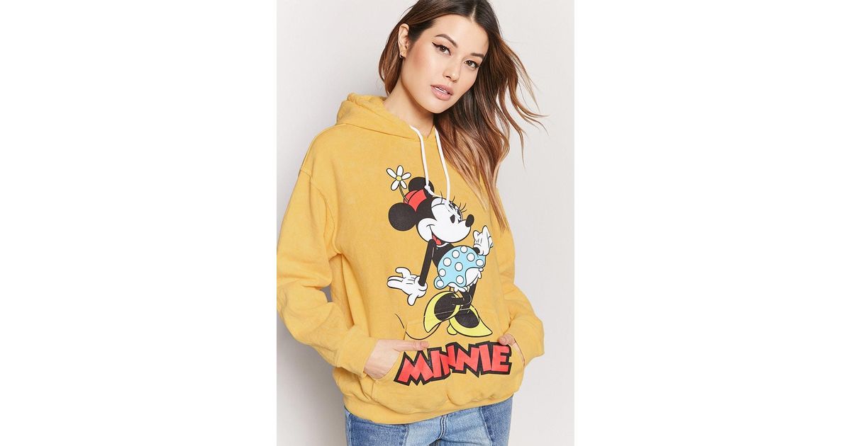 minnie mouse cropped hoodie