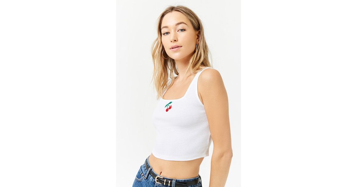 red tank top forever 21