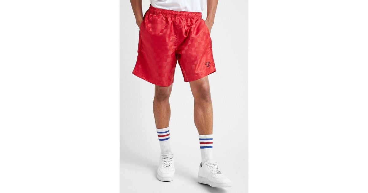 umbro shorts checkered