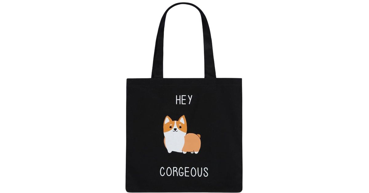 corgi tote bag forever 21
