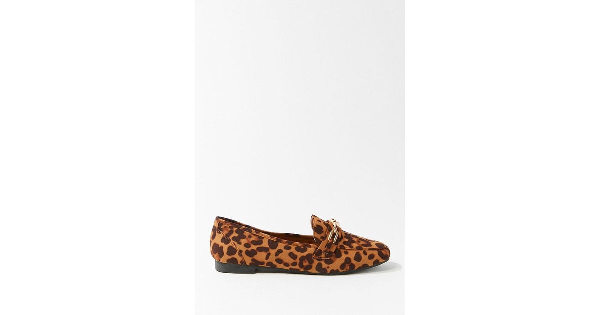 forever 21 leopard flats