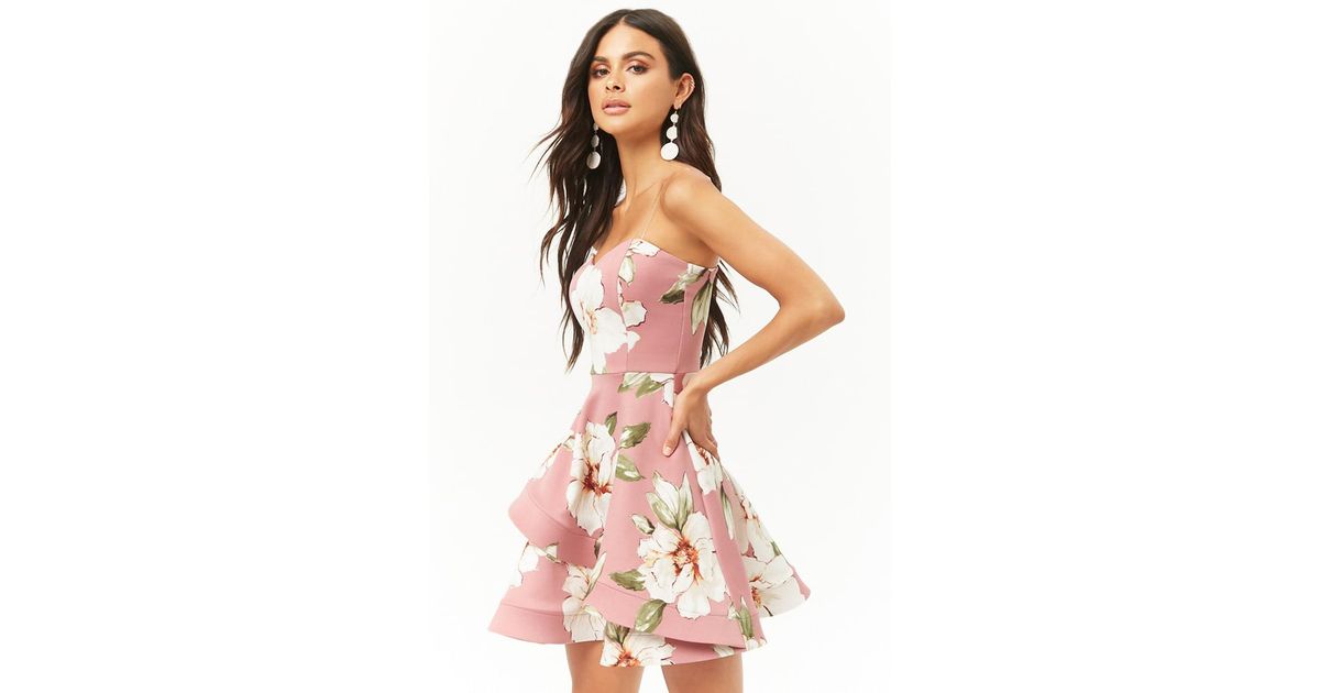 tube flare dress