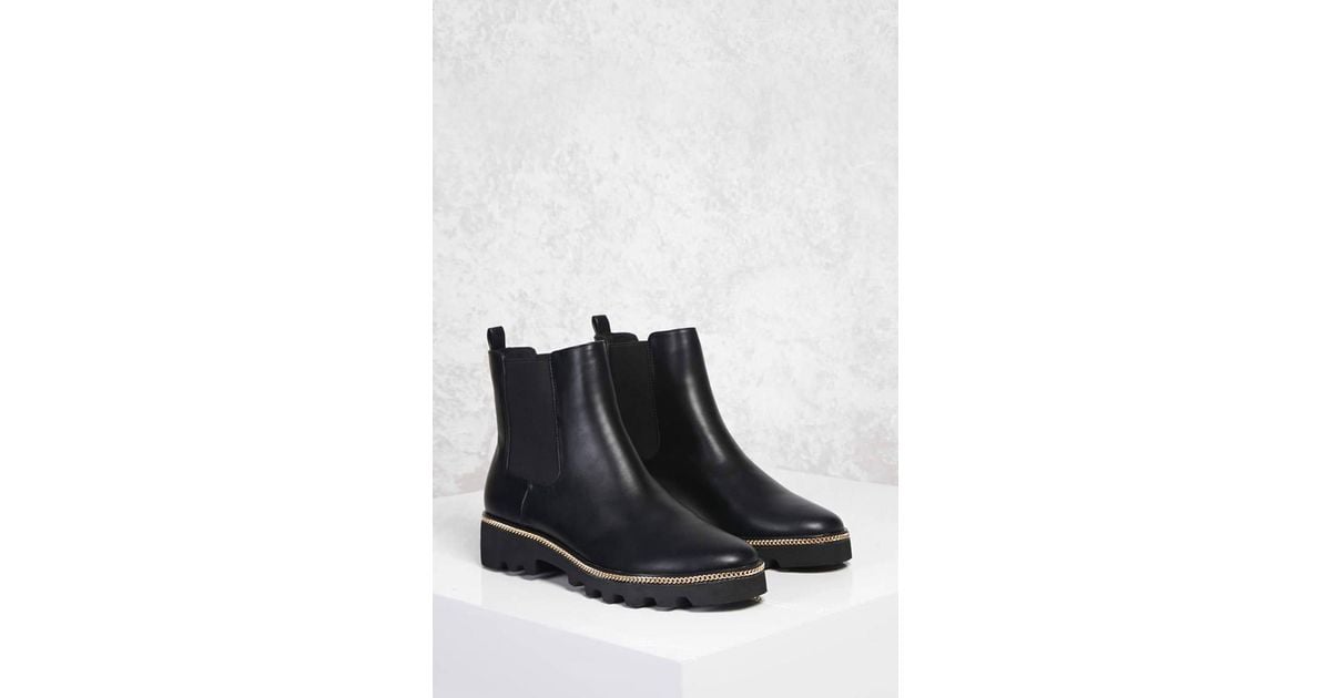 forever 21 chelsea boots