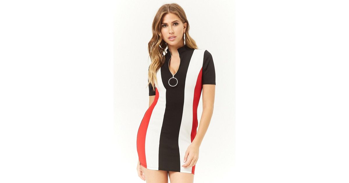 forever 21 colorblock dress