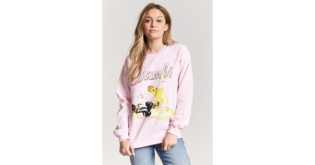 bambi sweatshirt forever 21