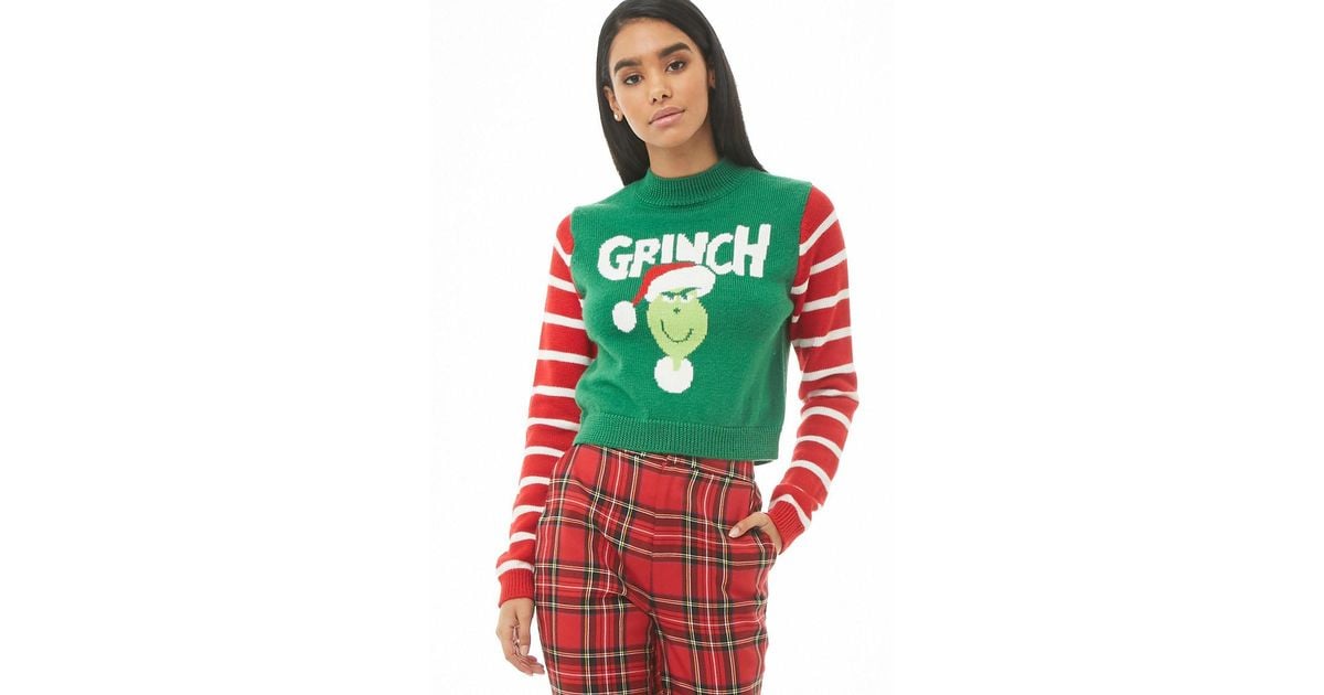 grinch sweater forever 21