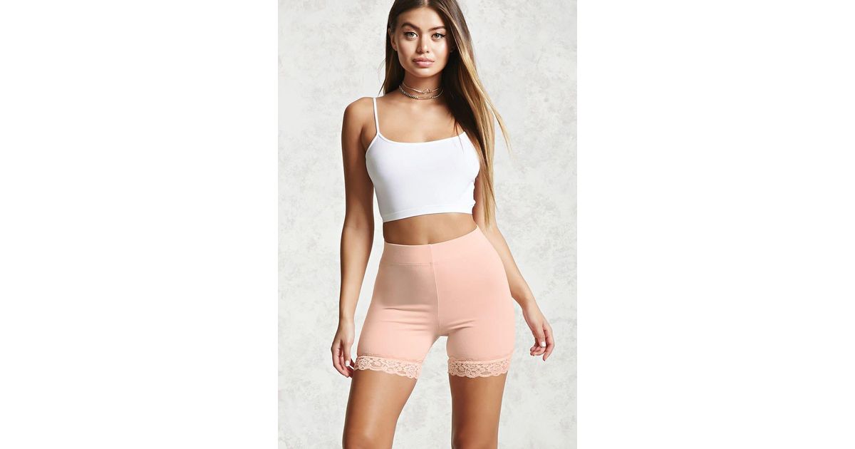 forever 21 bicycle shorts