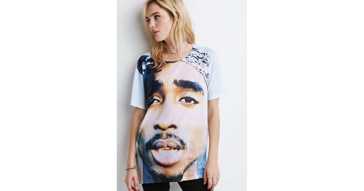 Forever 21 Tupac Graphic Tee | Lyst
