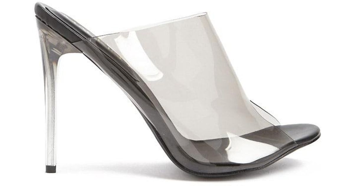 transparent heels forever 21