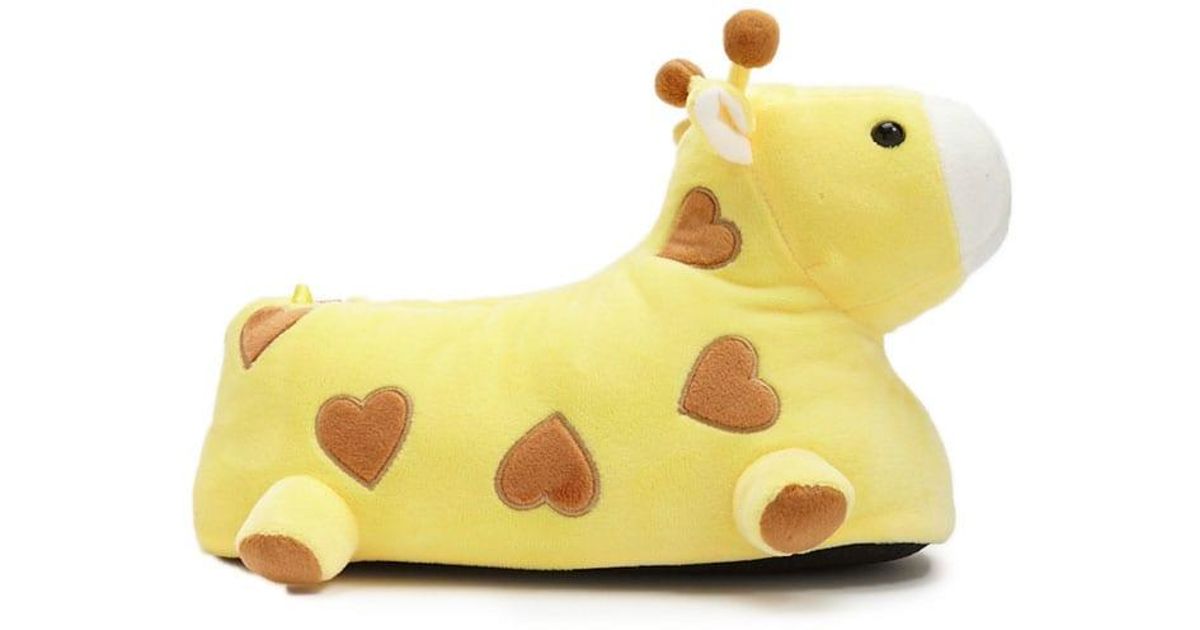 giraffe slippers