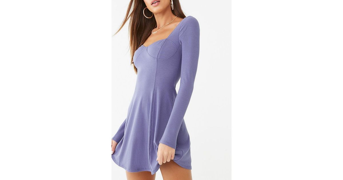 periwinkle skater dress