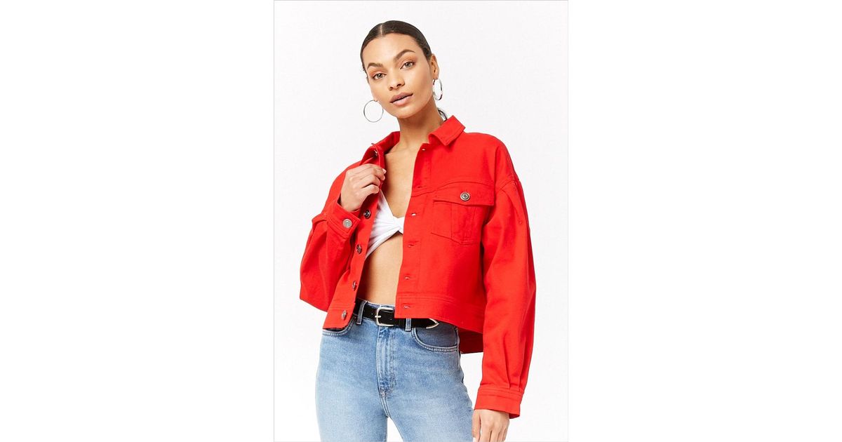 forever 21 red jeans