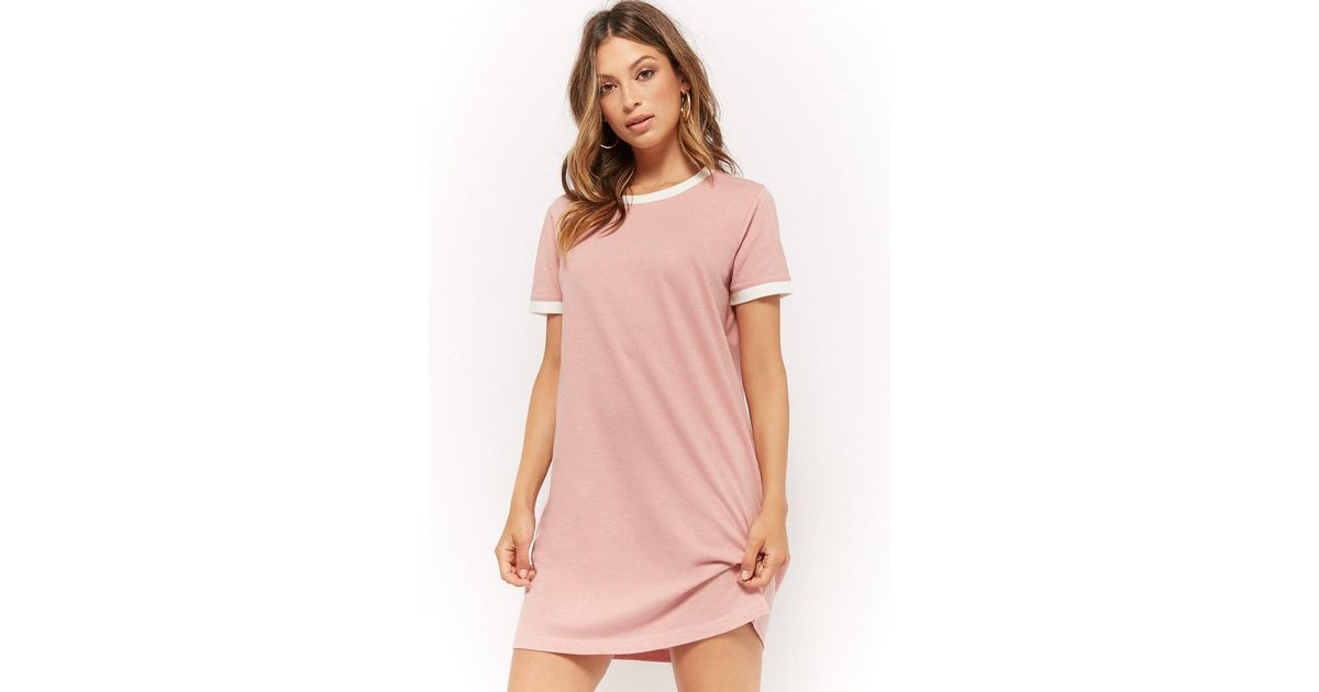 ringer t shirt dress