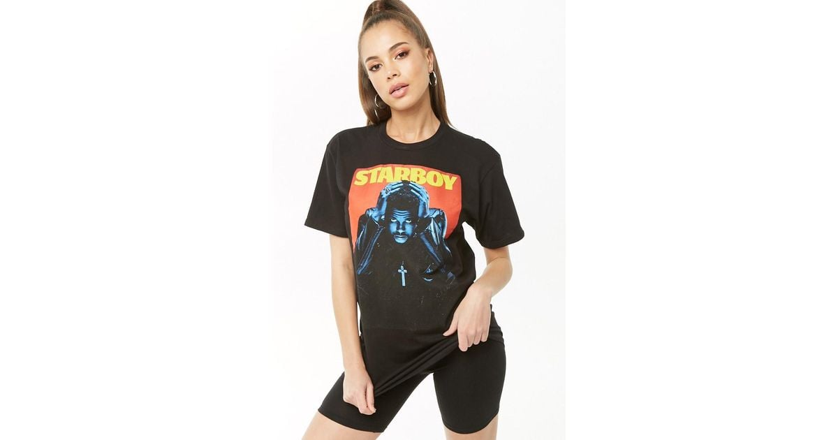 the weeknd shirt forever 21