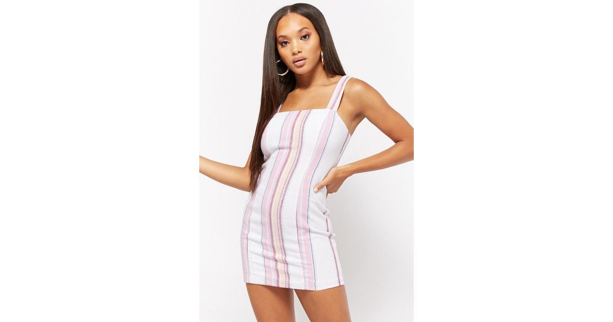 forever 21 striped mini dress