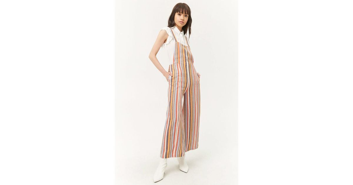 linen overalls forever 21