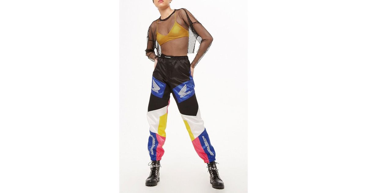 Forever 21 Honda Graphic Colorblock 