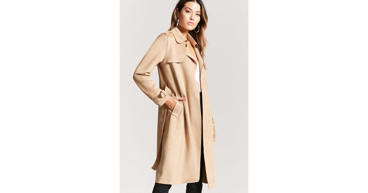 forever 21 tan coat