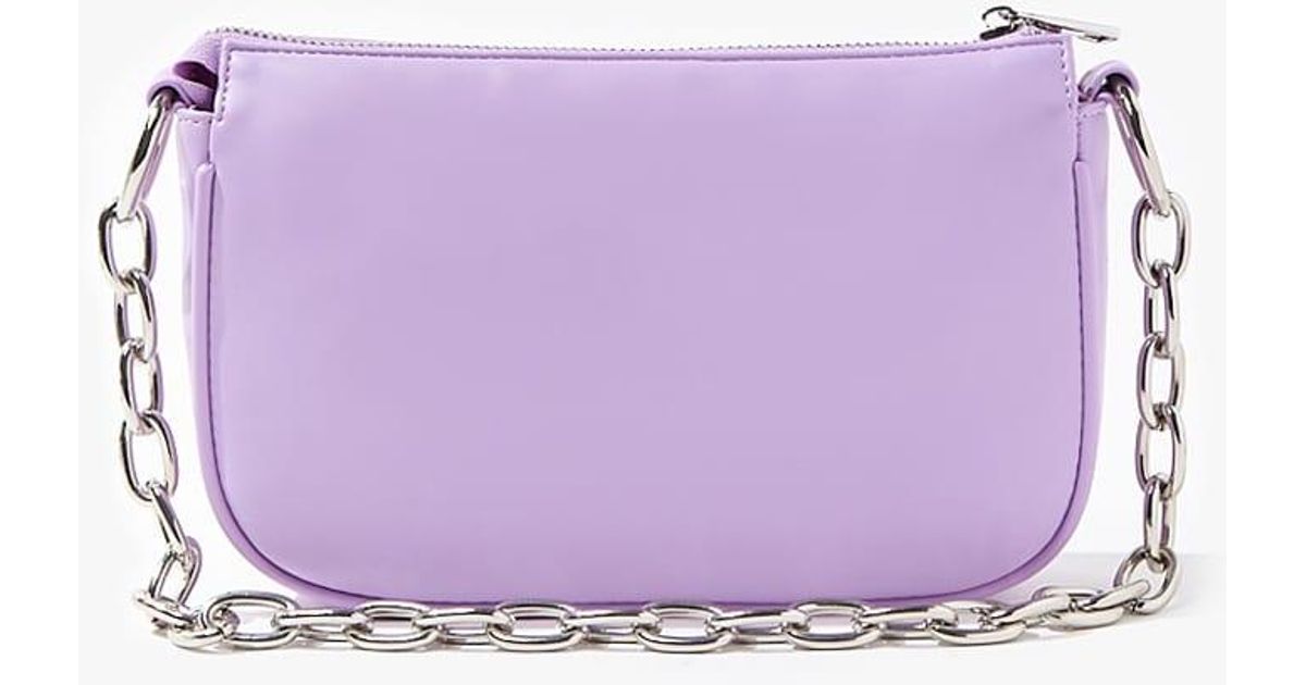 lavender shoulder bag