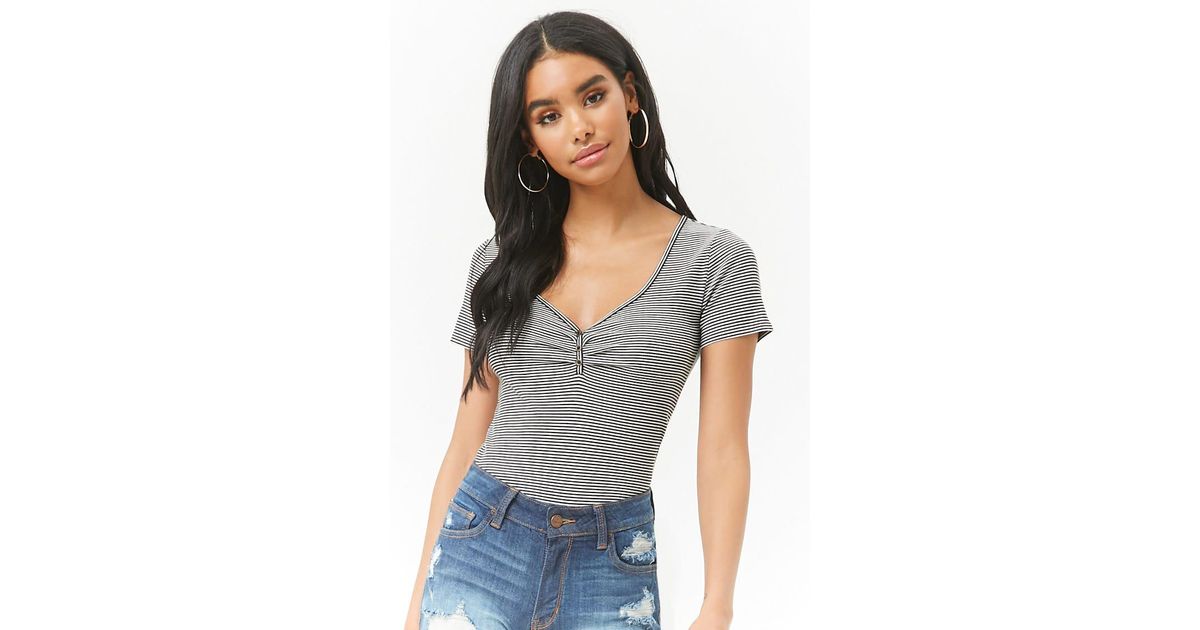 forever 21 striped top