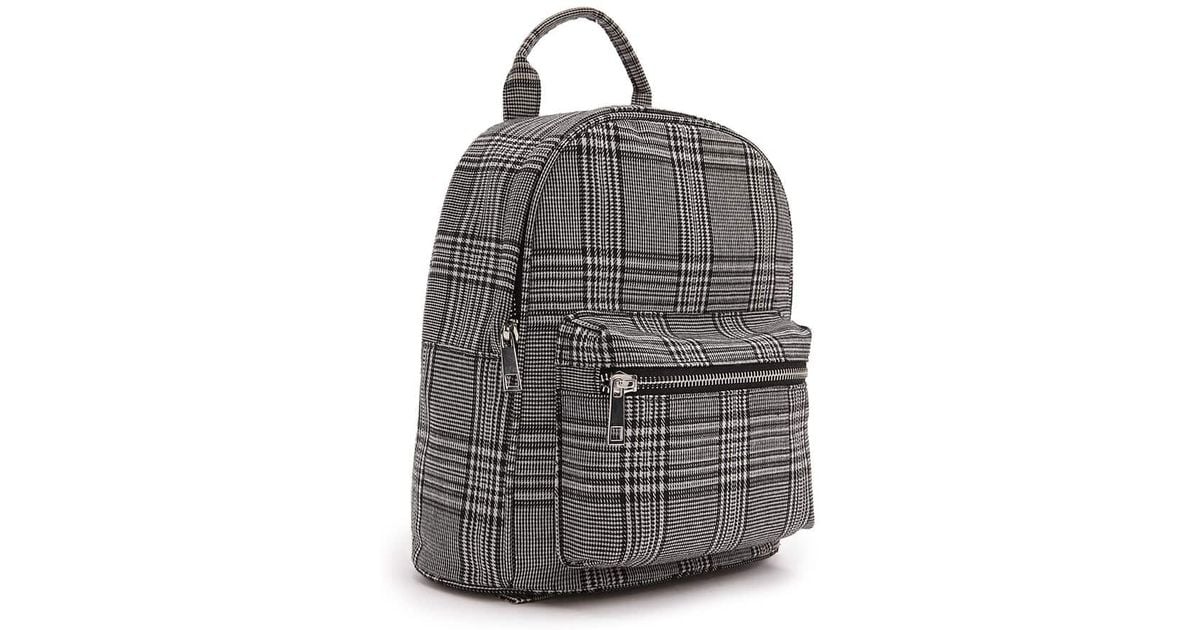 plaid bookbag