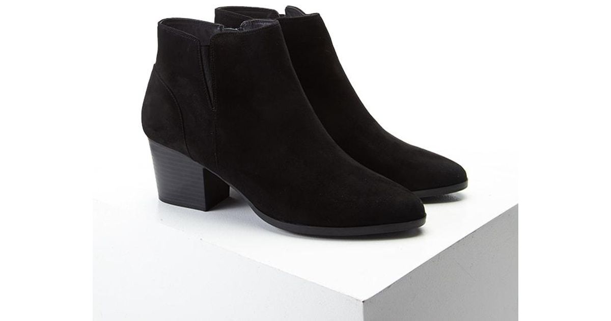 forever 21 black ankle boots