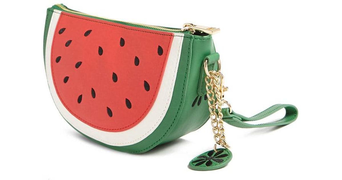 watermelon clutch bag