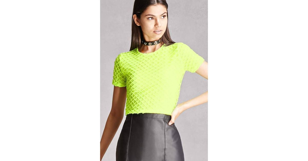 neon blouses forever 21