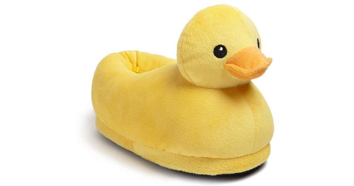 duck slippers for adults