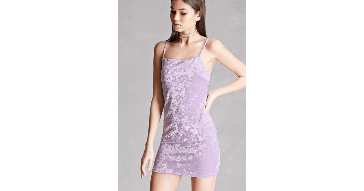 purple velvet mini dress