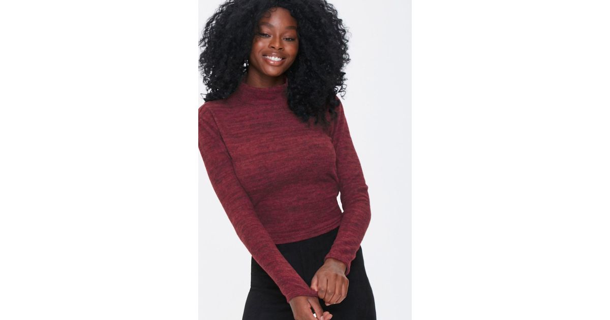 tie back turtleneck top