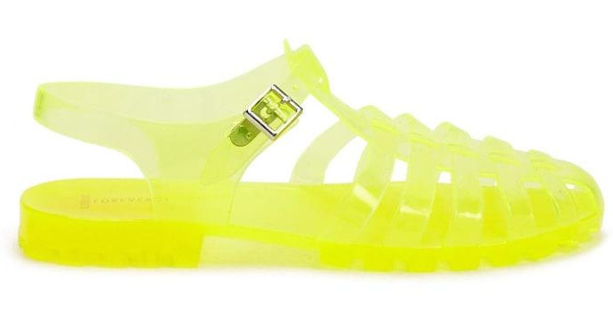 Forever 21 Jelly Sandals | Store www.mariamontes.net