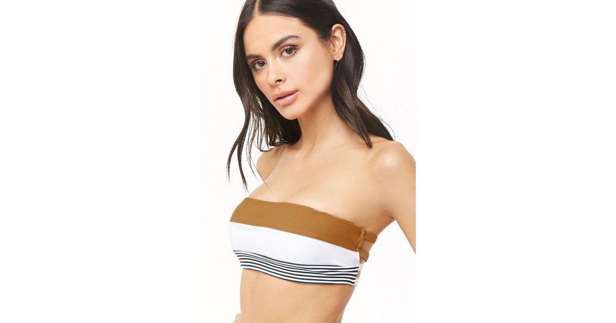 forever 21 bandeau bikini