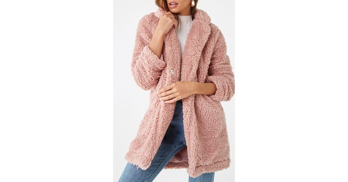 teddy jacket forever 21