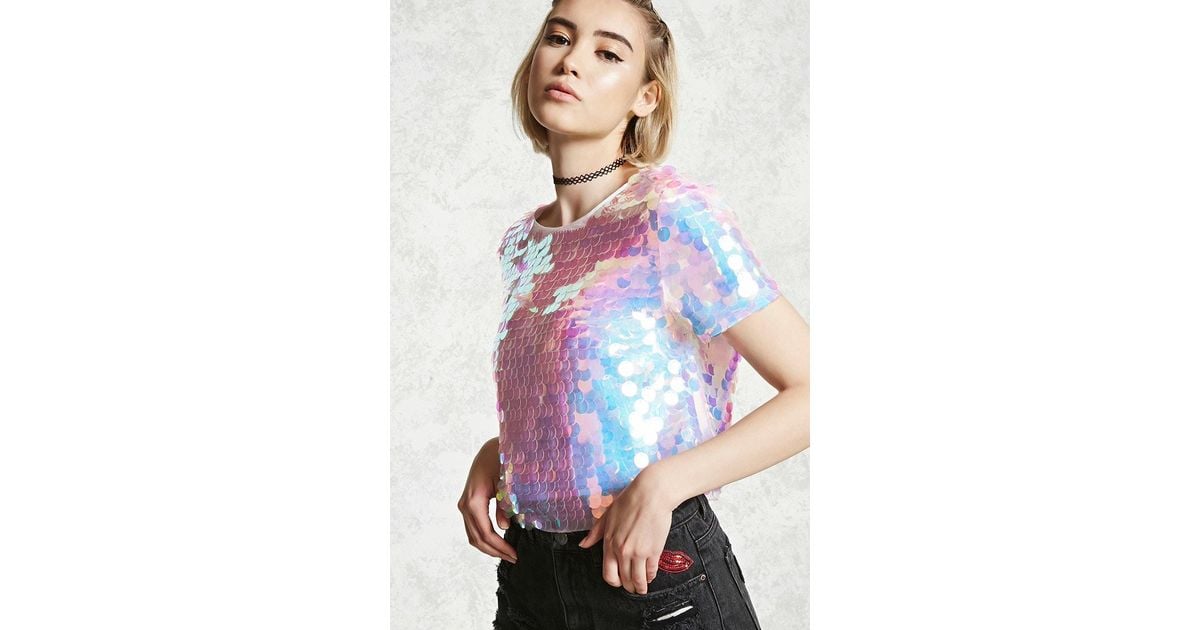 forever 21 sequin shirt
