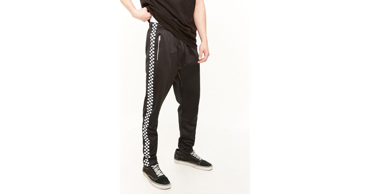 american stitch striped track pants
