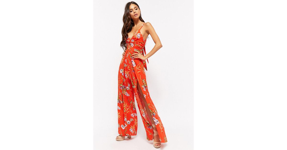 red jumpsuit forever 21